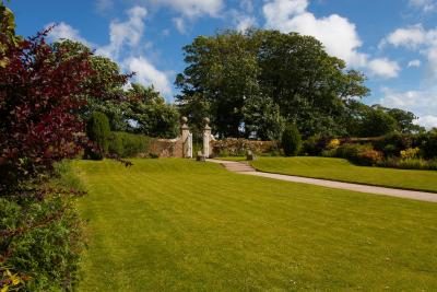 The gardens at Trerice House, Cornwall