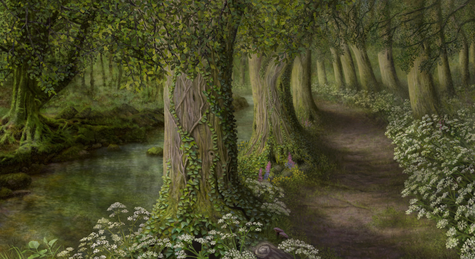 Parsley Woods Painting