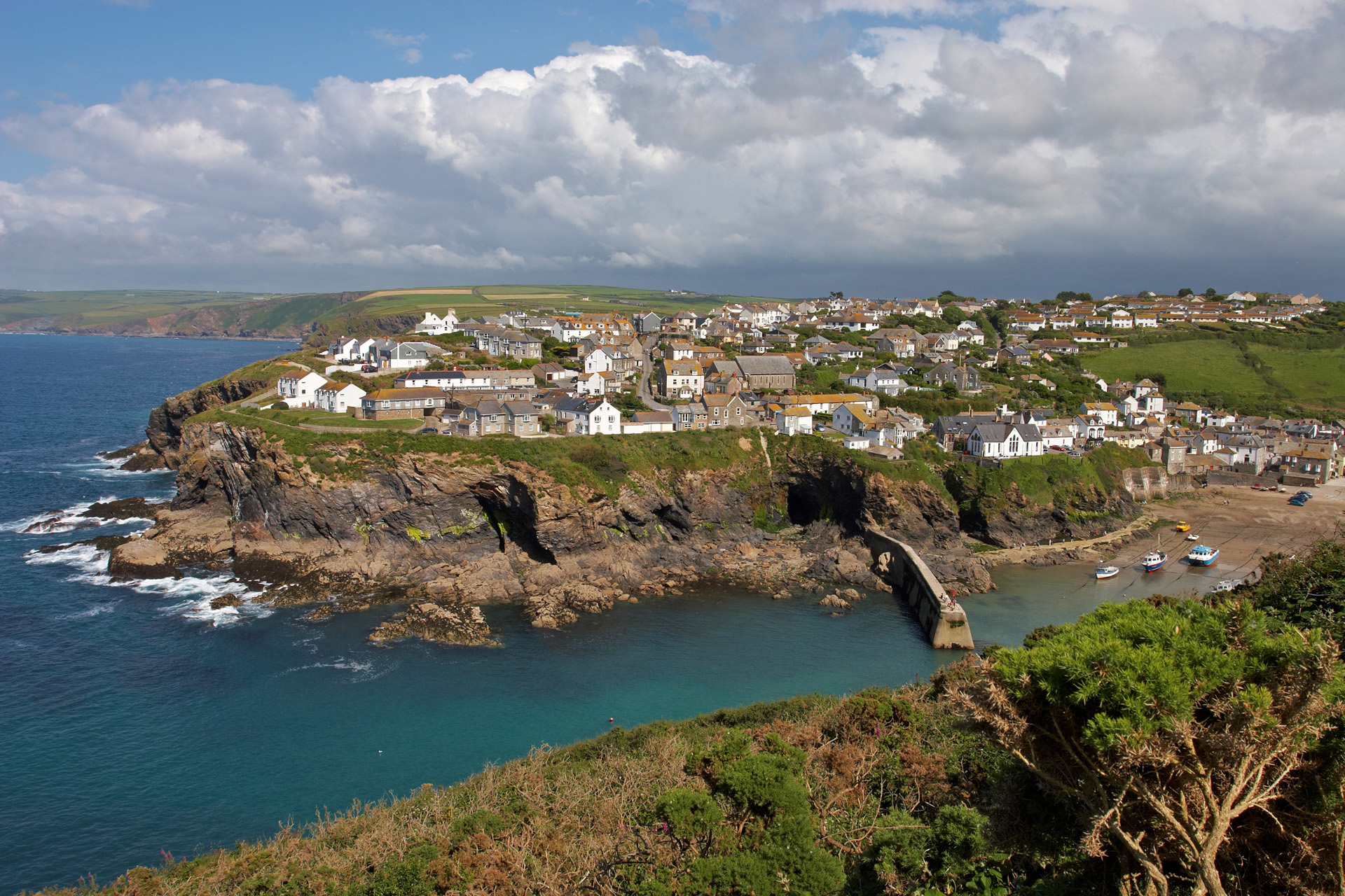 Port Isaac From The Cliffs