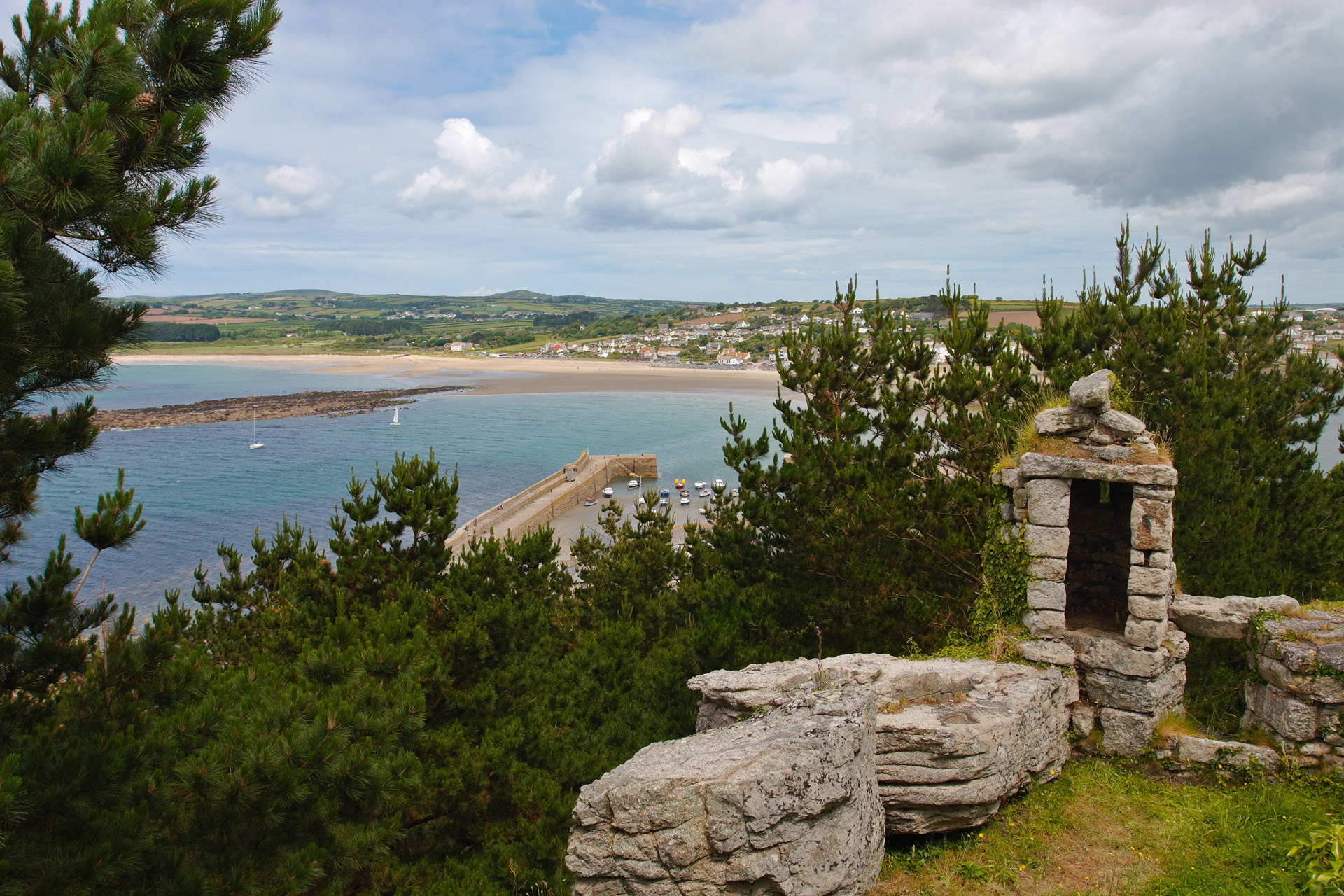 Marazion From St Michael's Mount