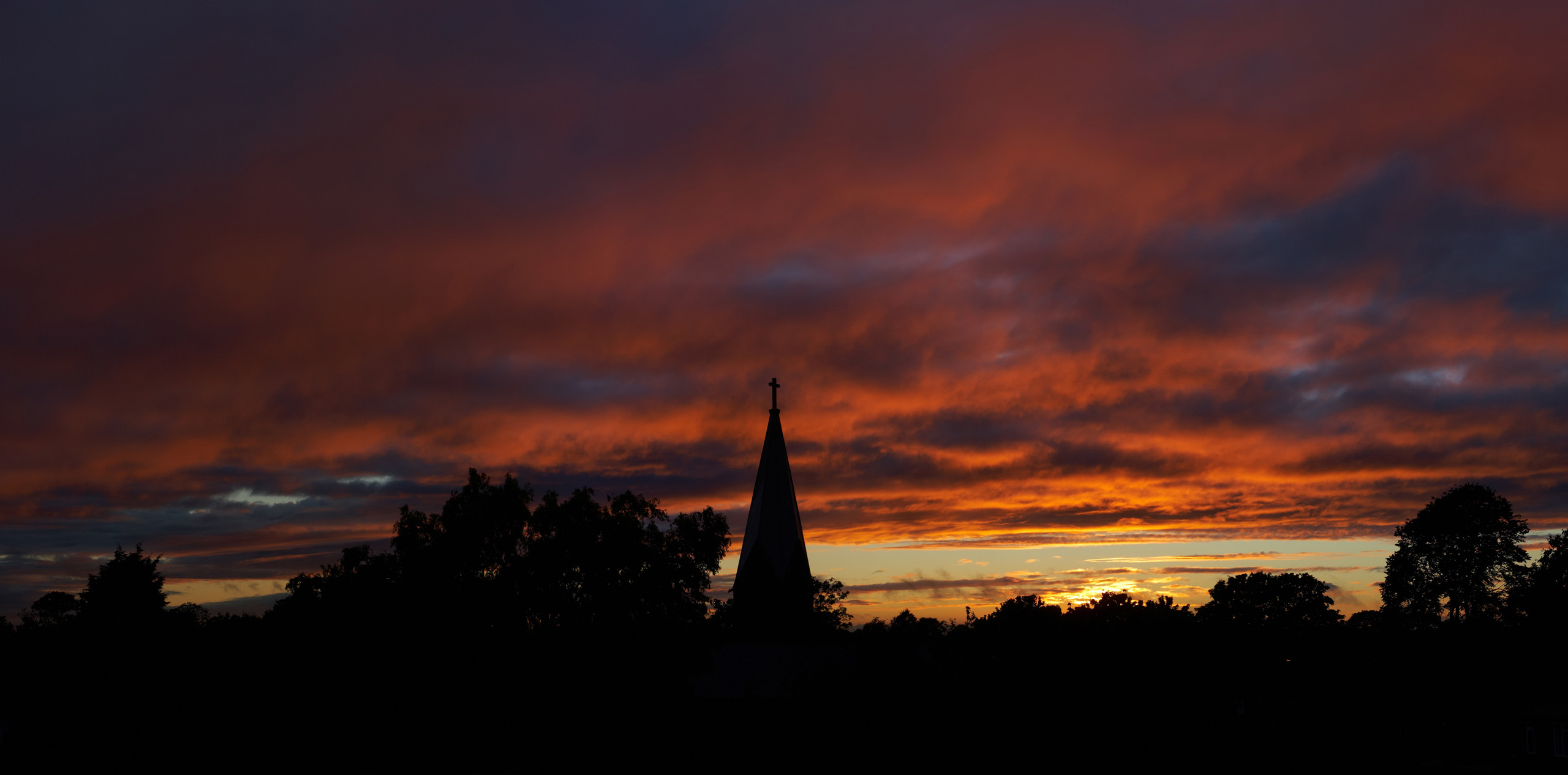 St Andrews Sunset Panorama