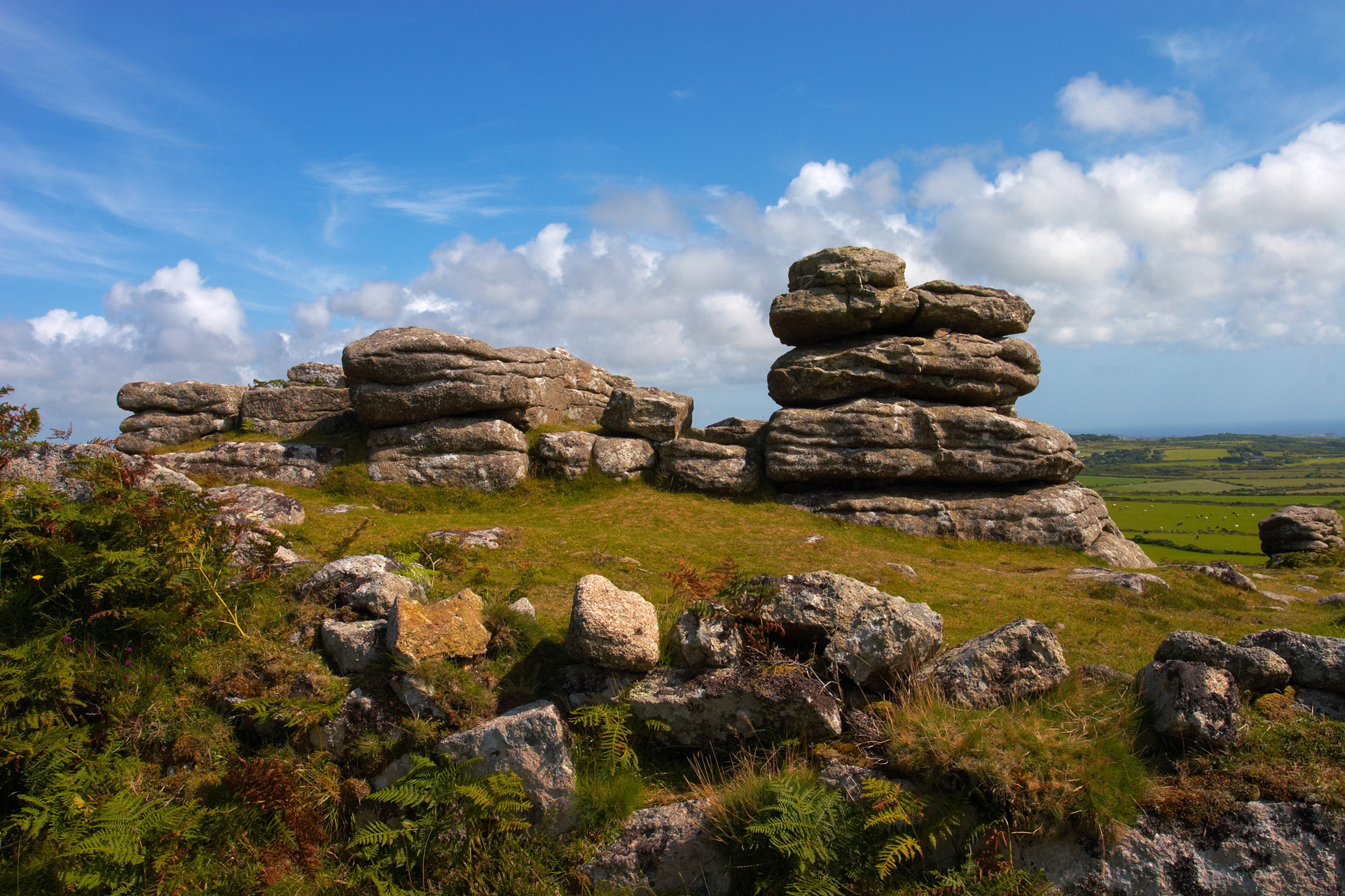 Rosewall Hill Tor Rock Formations
