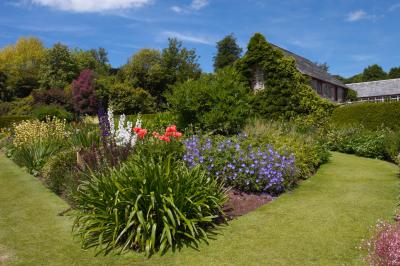 Lanhydrock House Gardens Flower Beds