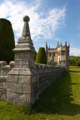 Lanhydrock House Garden Wall and Gatehouse