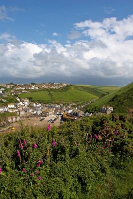 Port Isaac From The Coastal Path