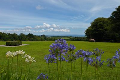 Sea view from the Terrace at Trengwainton Garden