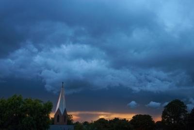 St Andrews Stormy Sunset