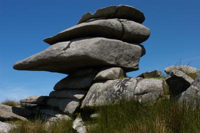 Tor at Cheesewring Quarry, Bodmin Moor, Cornwall