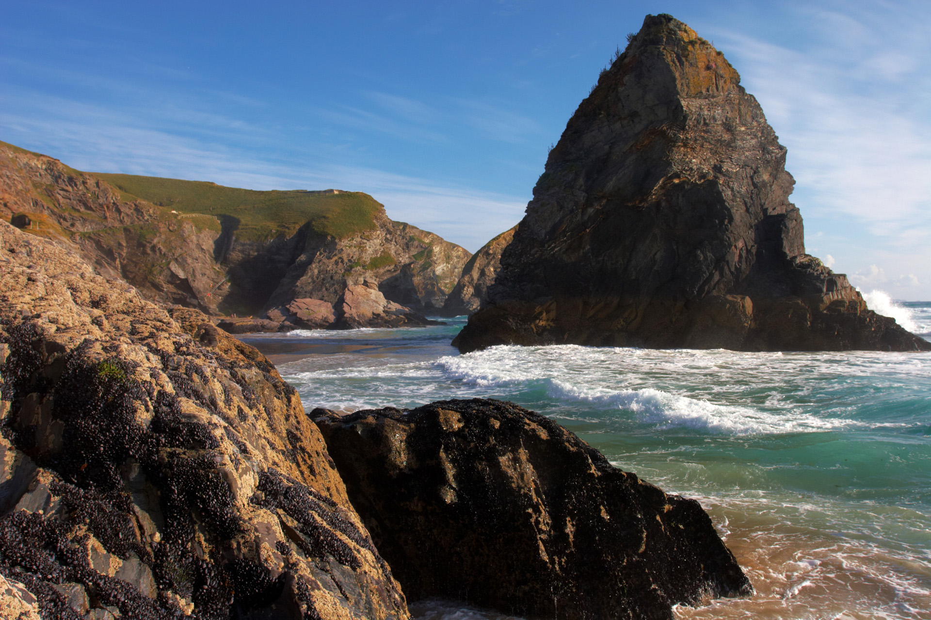 Bedruthan Steps Rock Stack