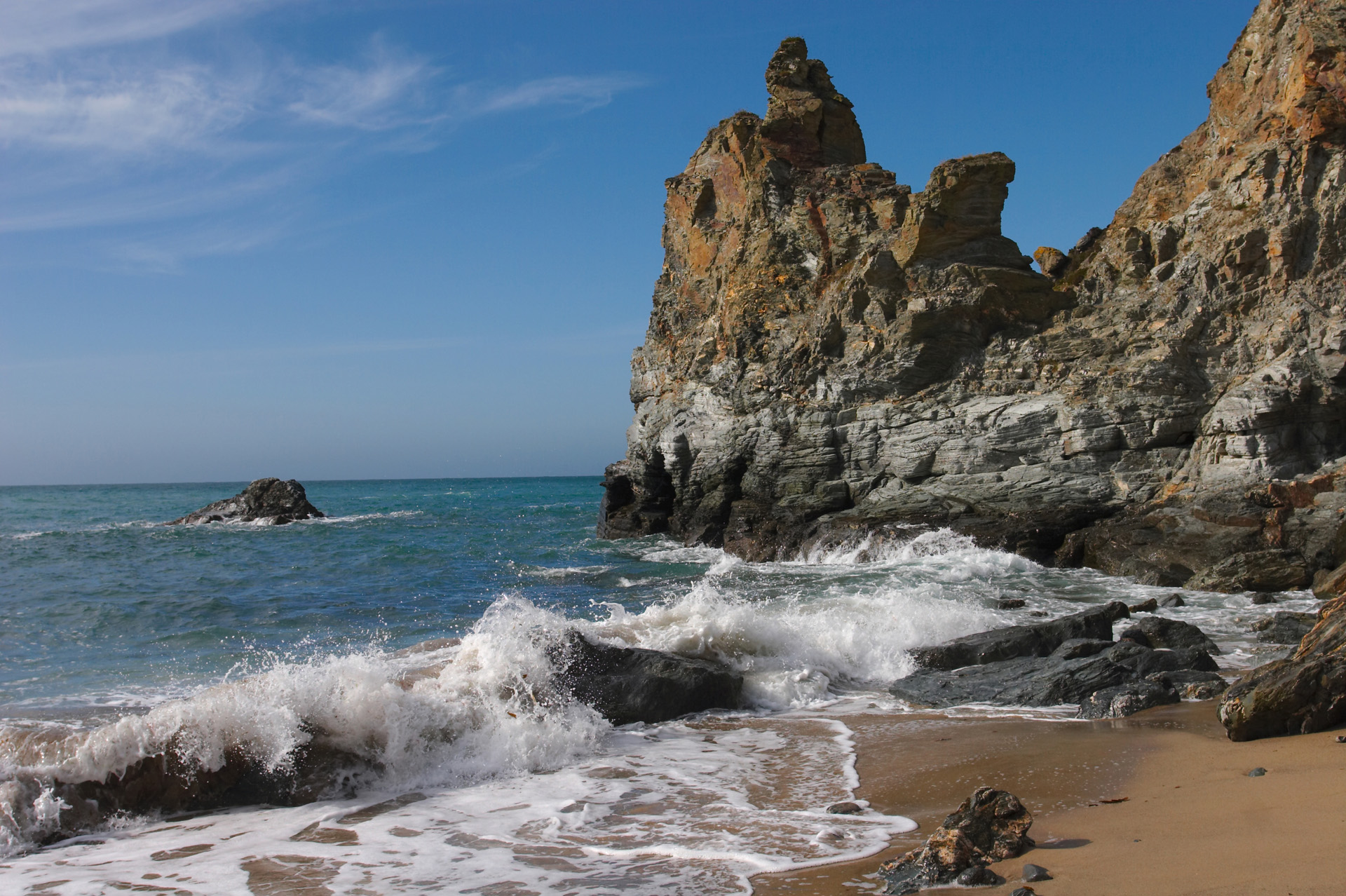 Trevaunance Cove St Agnes Head Cornwall