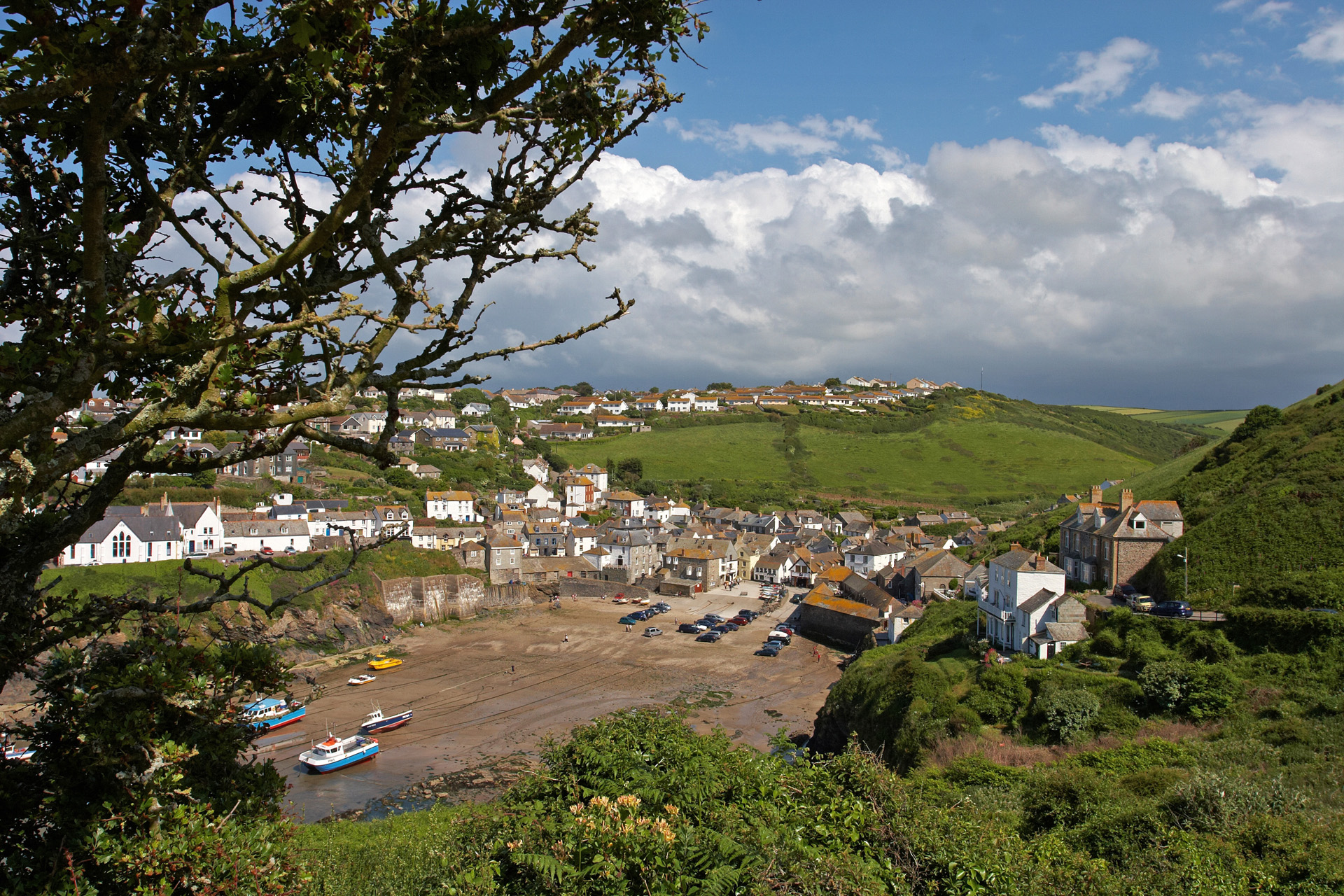 Port Isaac From The Coastal Path