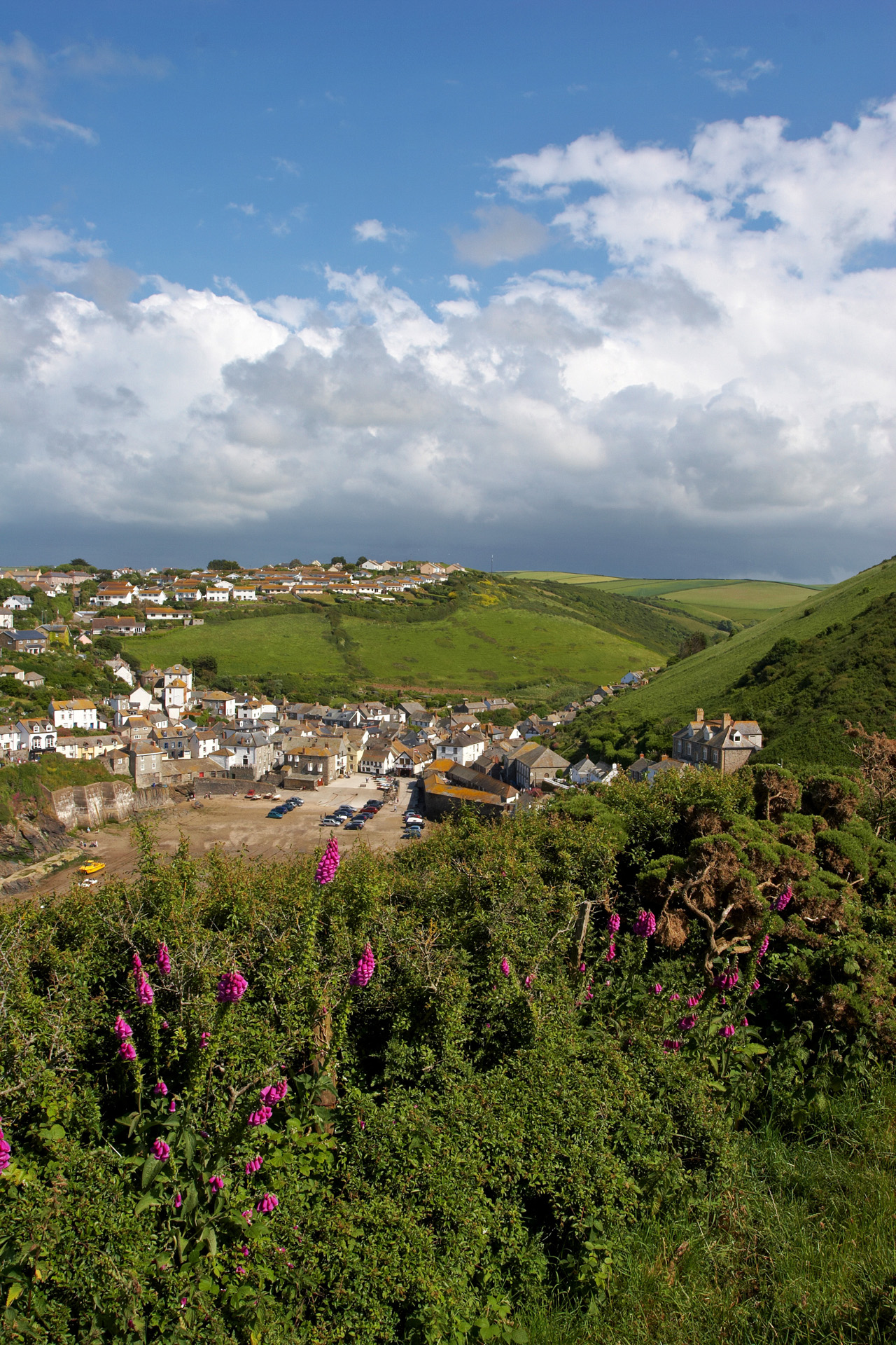 Port Isaac From The Coastal Path