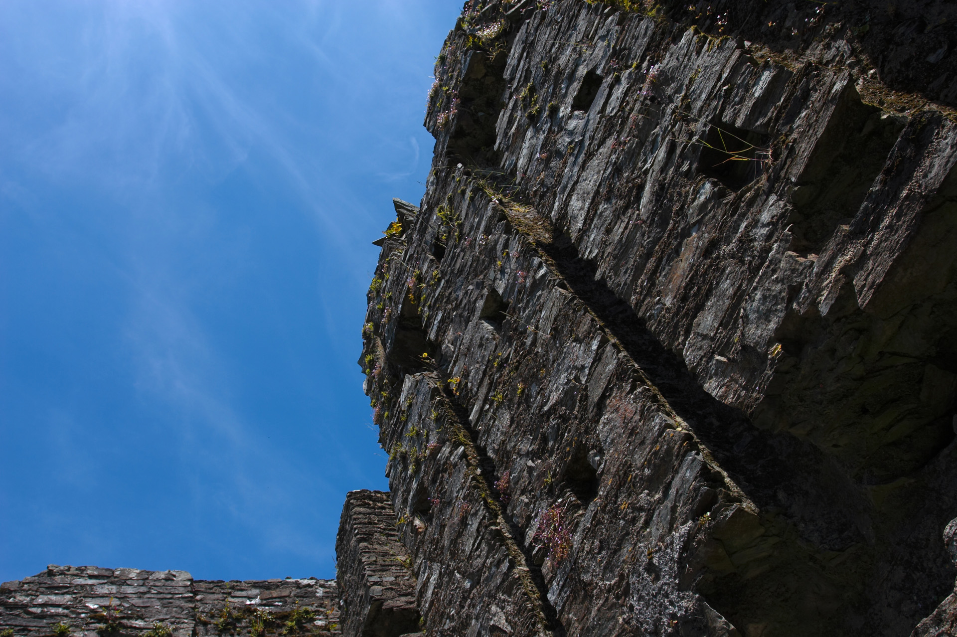 Restormel Castle Interior Walls