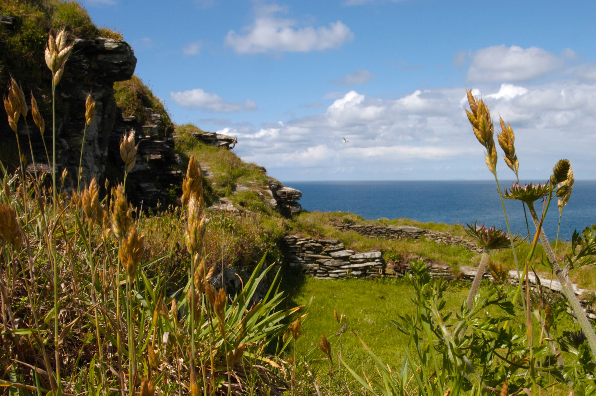Tintagel Castle Ruins, Cornwall