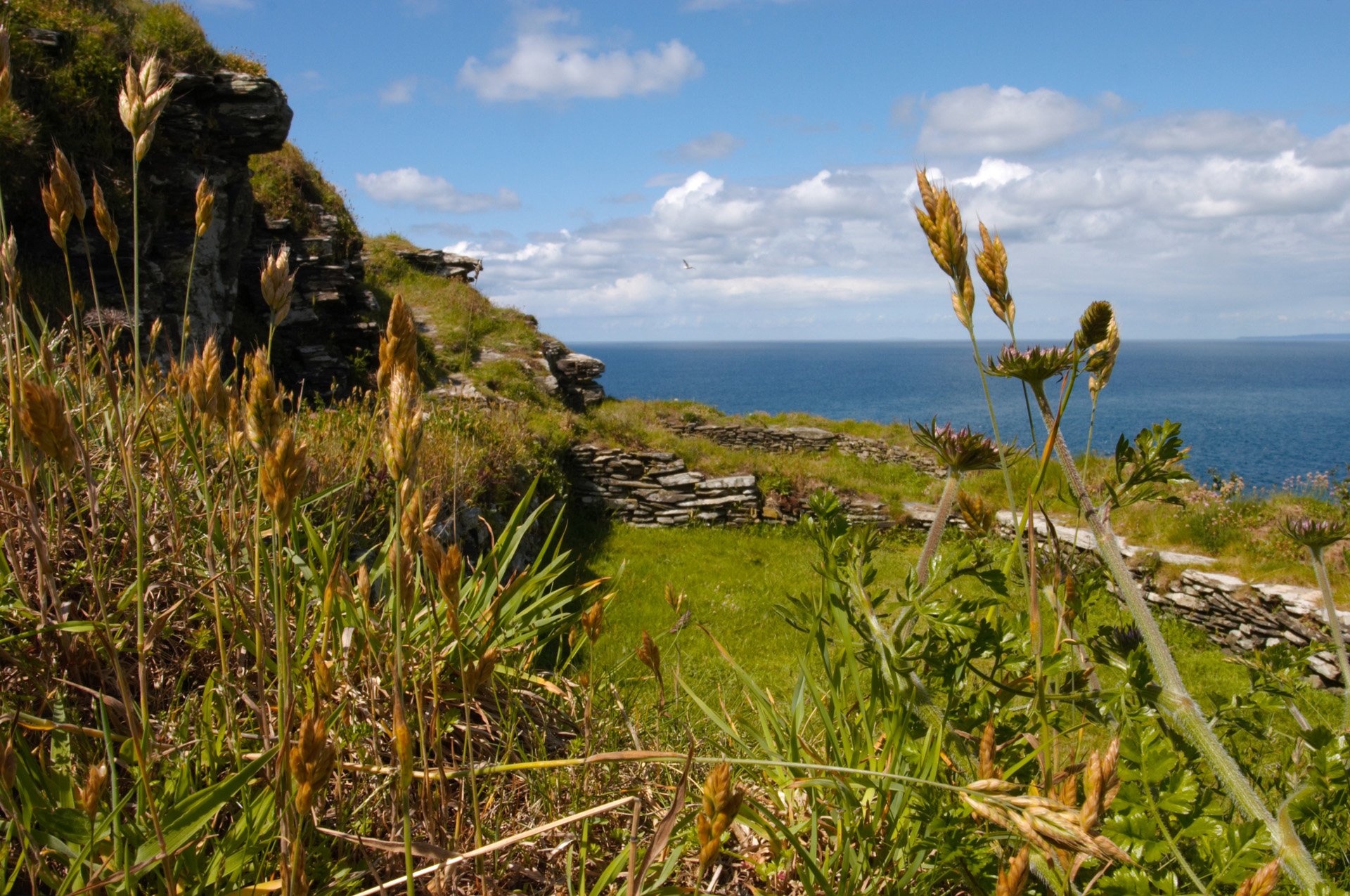 Tintagel Castle Ruins, Cornwall