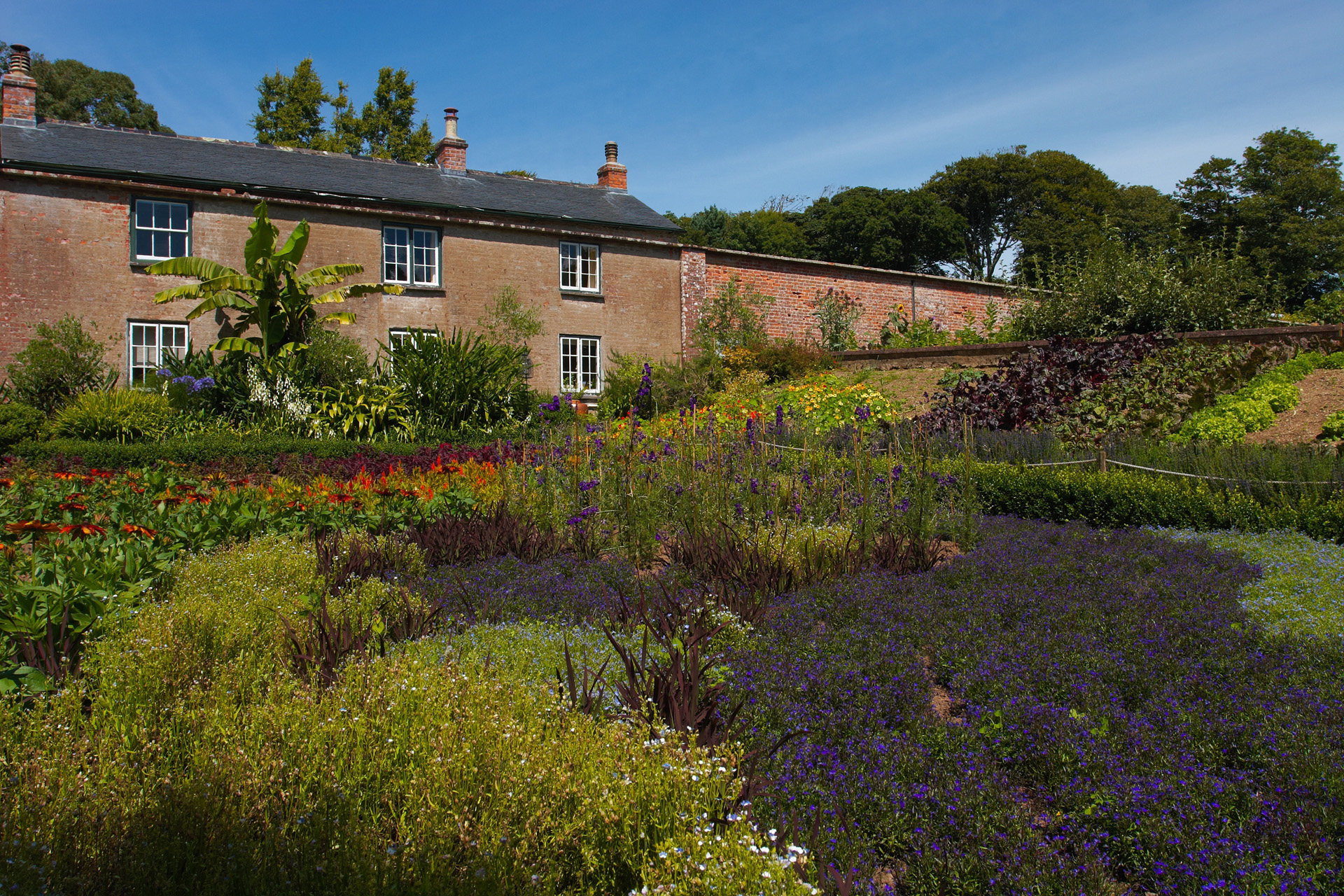 The walled kitchen garden at Trengwainton Garden