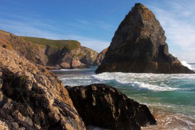 Bedruthan Steps Rock Stack