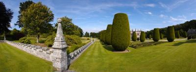 Lanhydrock House Gardens Panorama