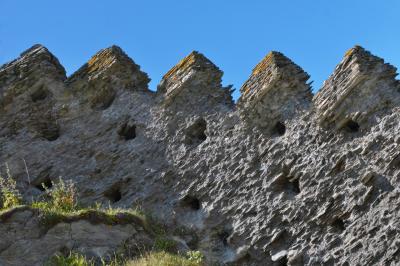 Tintagel Castle Walls, Cornwall