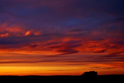 Sunset Over Quintrell Downs