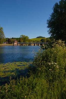 River Thames and Wittenham Clumps