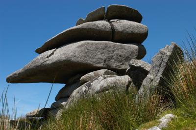 Tor at Cheesewring Quarry, Bodmin Moor, Cornwall