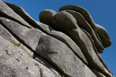Tor at Cheesewring Quarry, Bodmin Moor, Cornwall