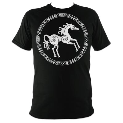 Runic Horse Black T-Shirt