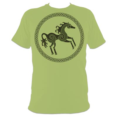 Runic Horse Kiwi T-Shirt